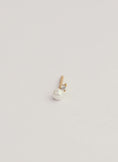 Pearl Spark Gold Single Earring