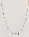 Collar Mini Spark Drop Baño Oro - vista 5