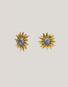 Sole Catalina Earrings Steel Gold Plated