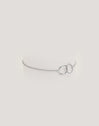 Pulsera Circles Twist Acero