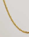 Tinsel Stainless Steel Gold Necklace