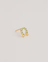 Horseshoe Gold Single Earring 