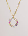 Bubbles Gold Necklace