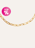 Chic Stainless Steel Gold Necklace