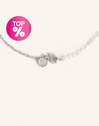 Collar Chic Pearl Acero