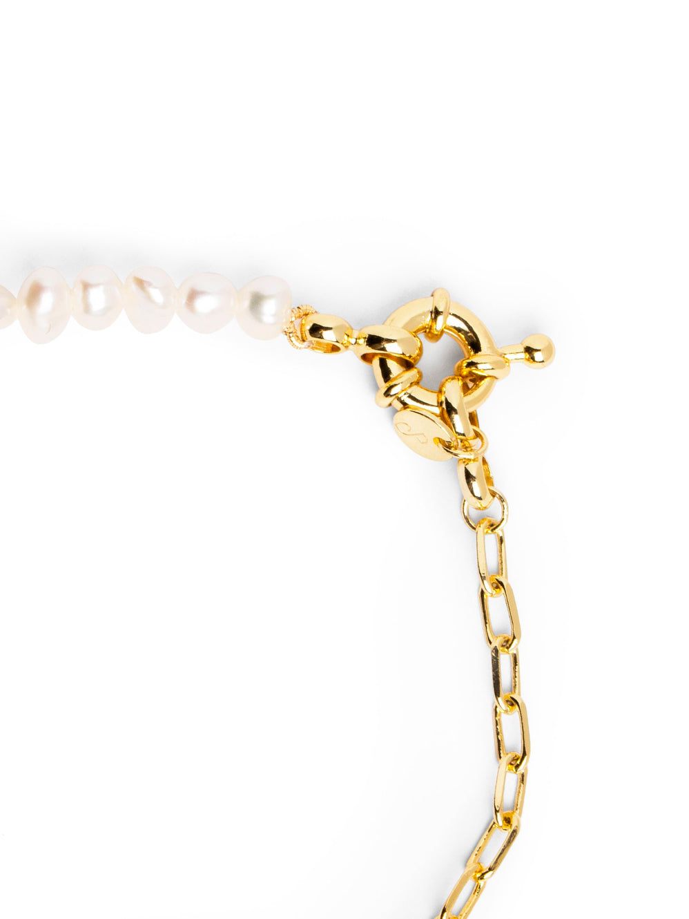 Chic Pearl Gold Bracelet