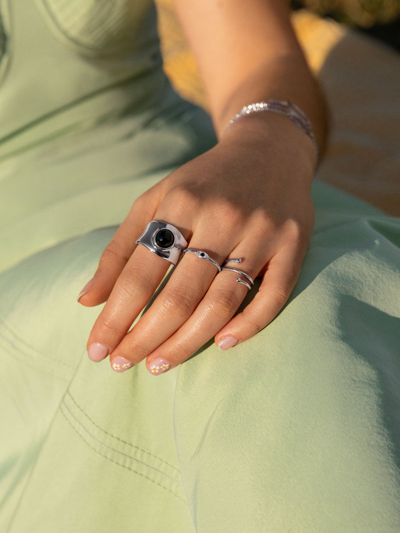 Eye of Horus Silver Ring