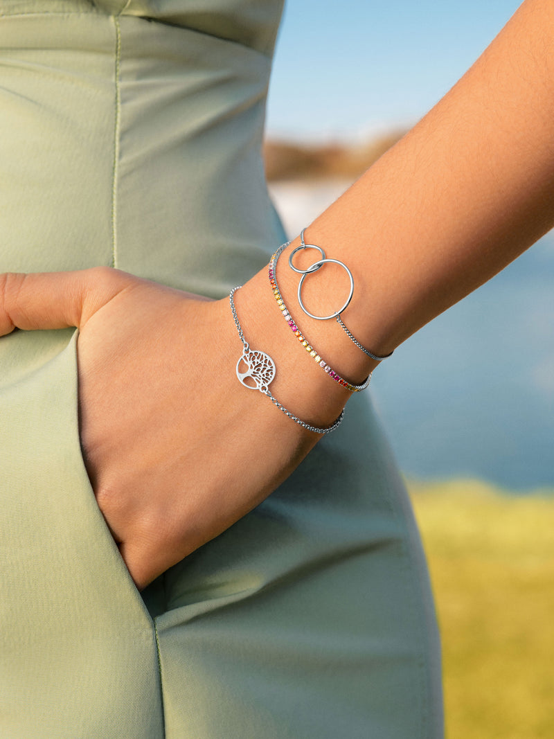 Sister Silver Bracelet