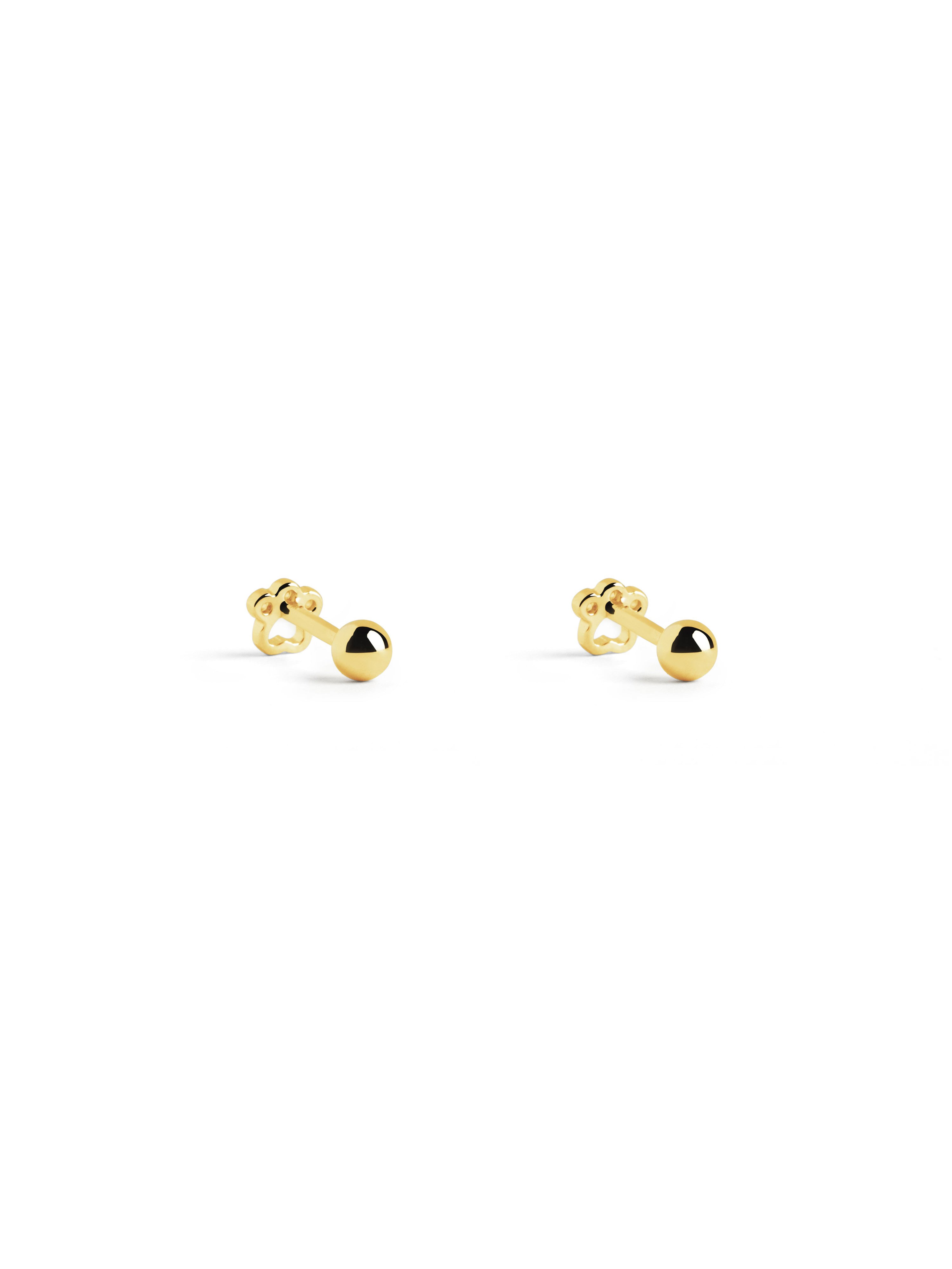 Gold earrings for on sale kids with price