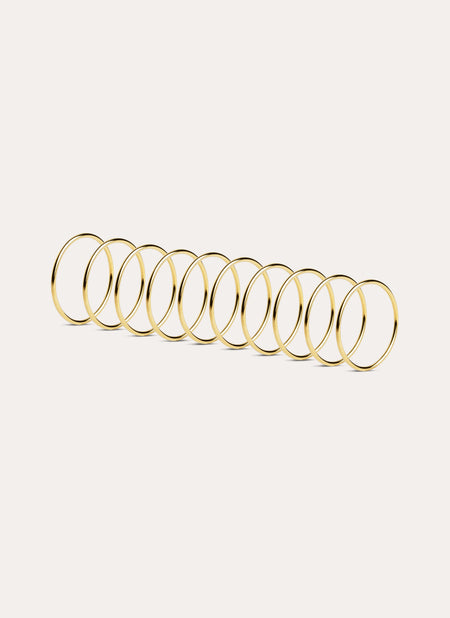 Helena 10 Gold Rings Pack