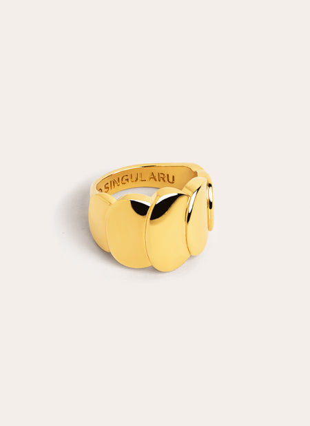 Scales Gold Ring