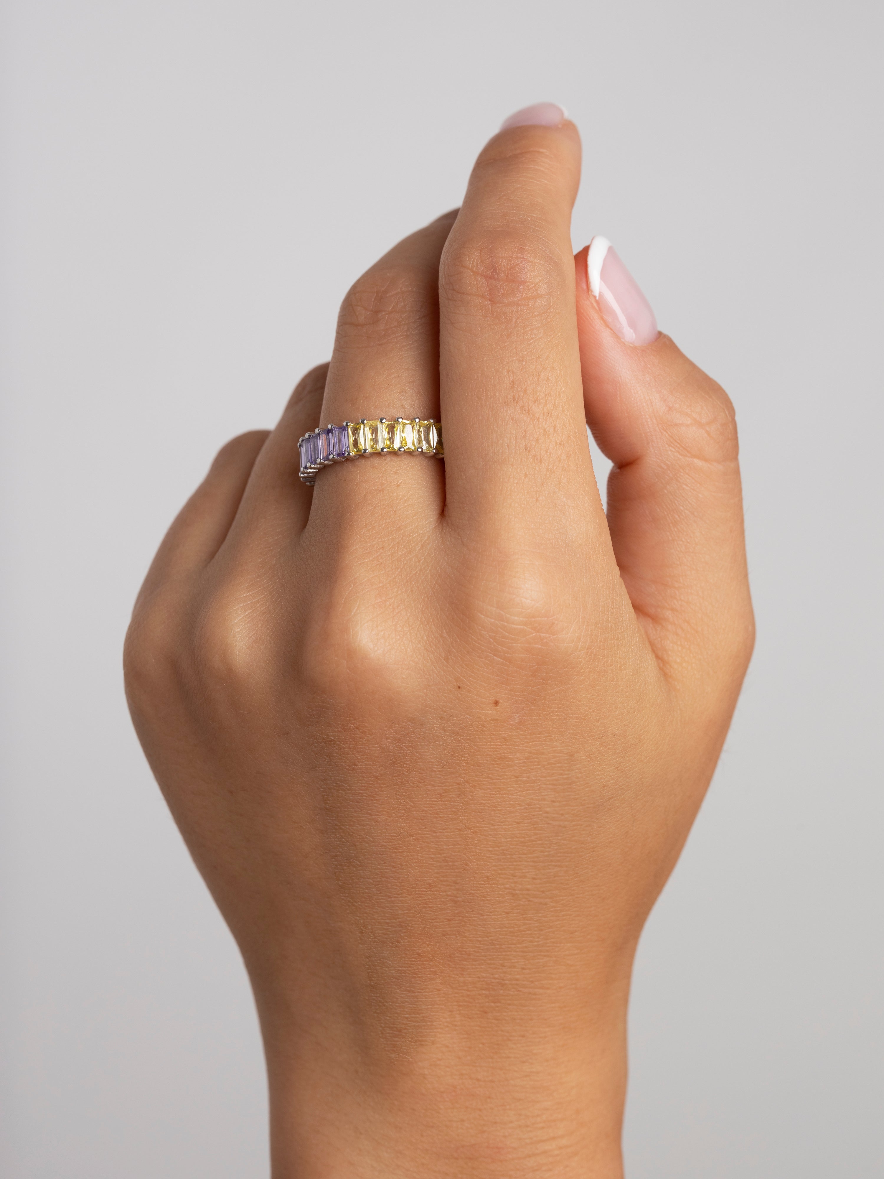 Anillo Sia Colors Plata
