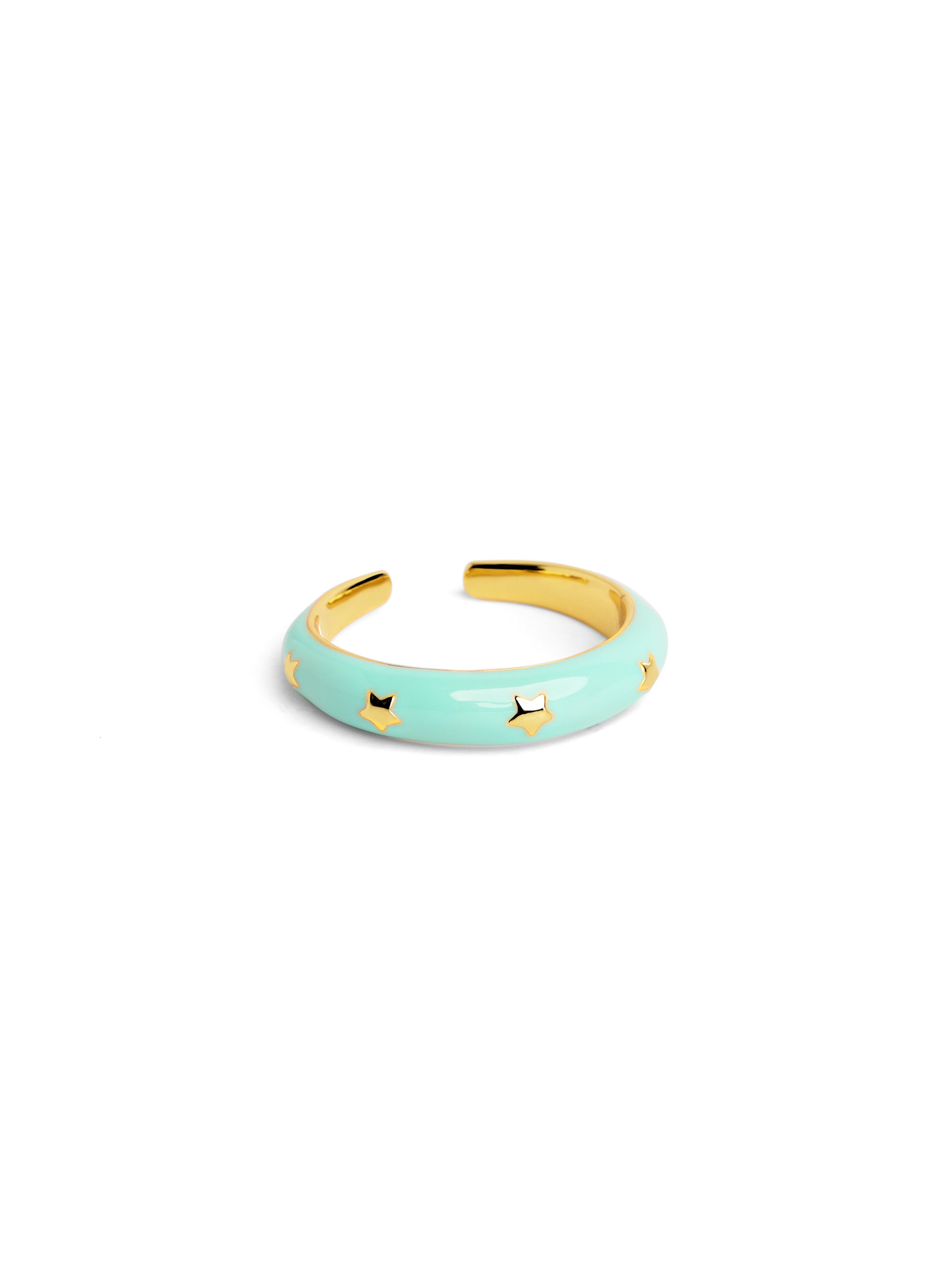 Anillo Stars Sky Enamel Oro