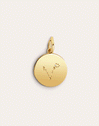  Zodiac Medallion Gold Charm