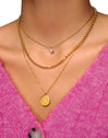 Single Spark Gold Necklace