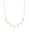 Collar Mini Leaves Oro