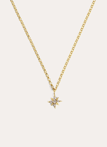 Polar Star Gold Necklace