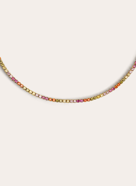 Riviere Colors Gold Necklace