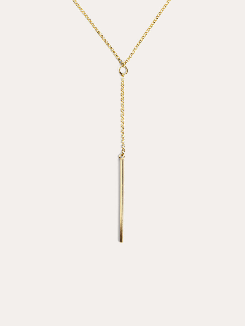 Collar Y Stick Oro