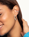 Ring Sky Enamel Ear Cuff Single Earring