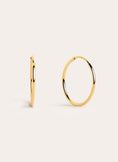 Hoop Earrings Ana M Silver Gold Plated