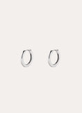 10mm Silver Hoop Earrings