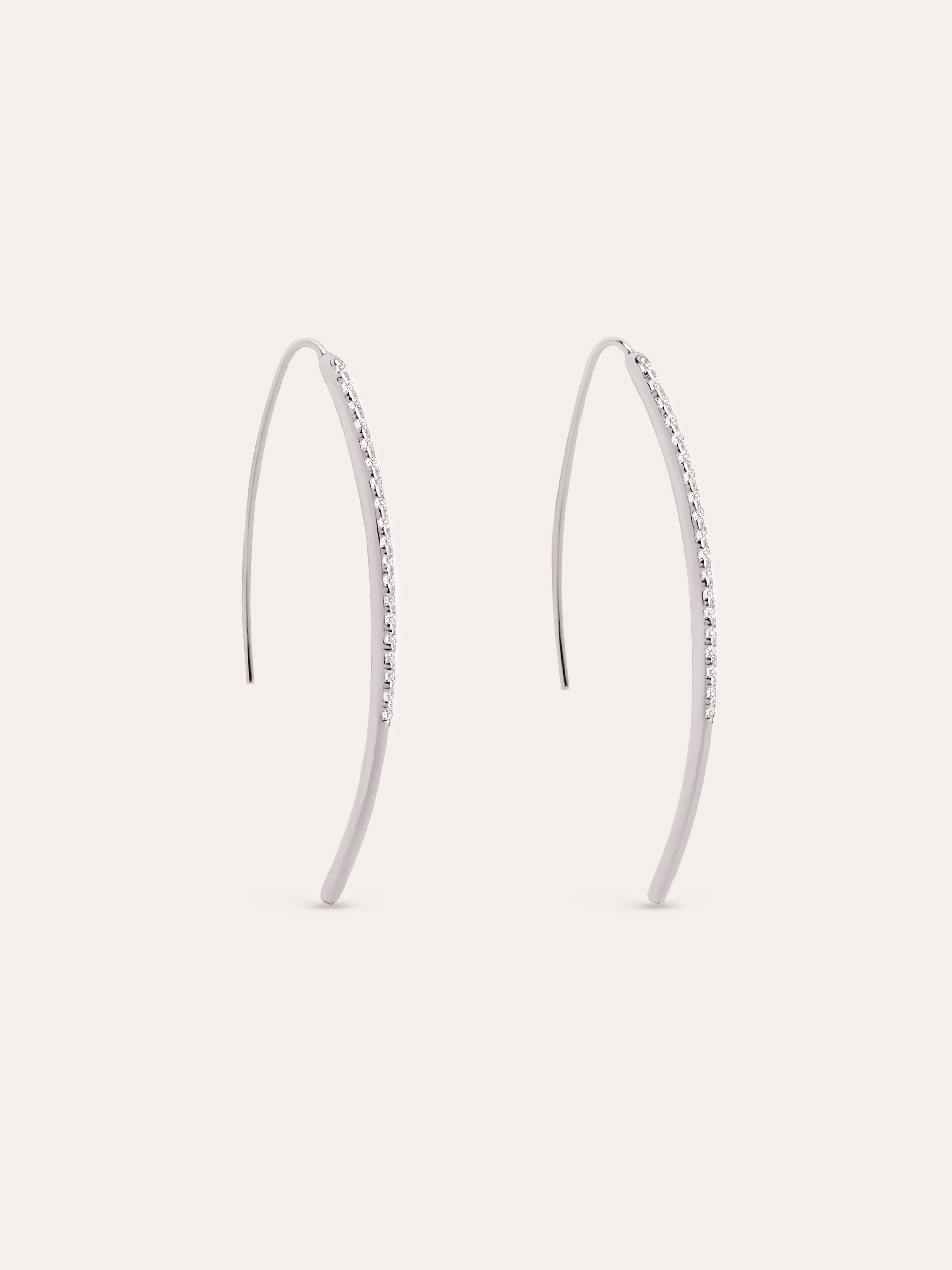 Pendientes Arch Sparks Plata