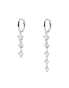 Pendientes Astros Plata
