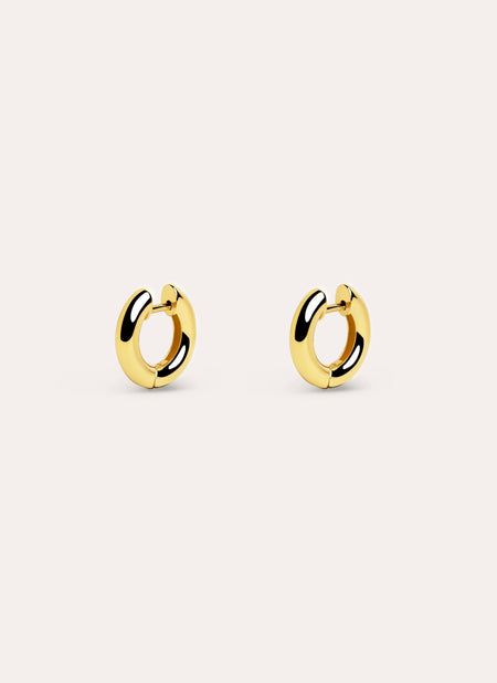 Carmen S Gold Hoop Earrings