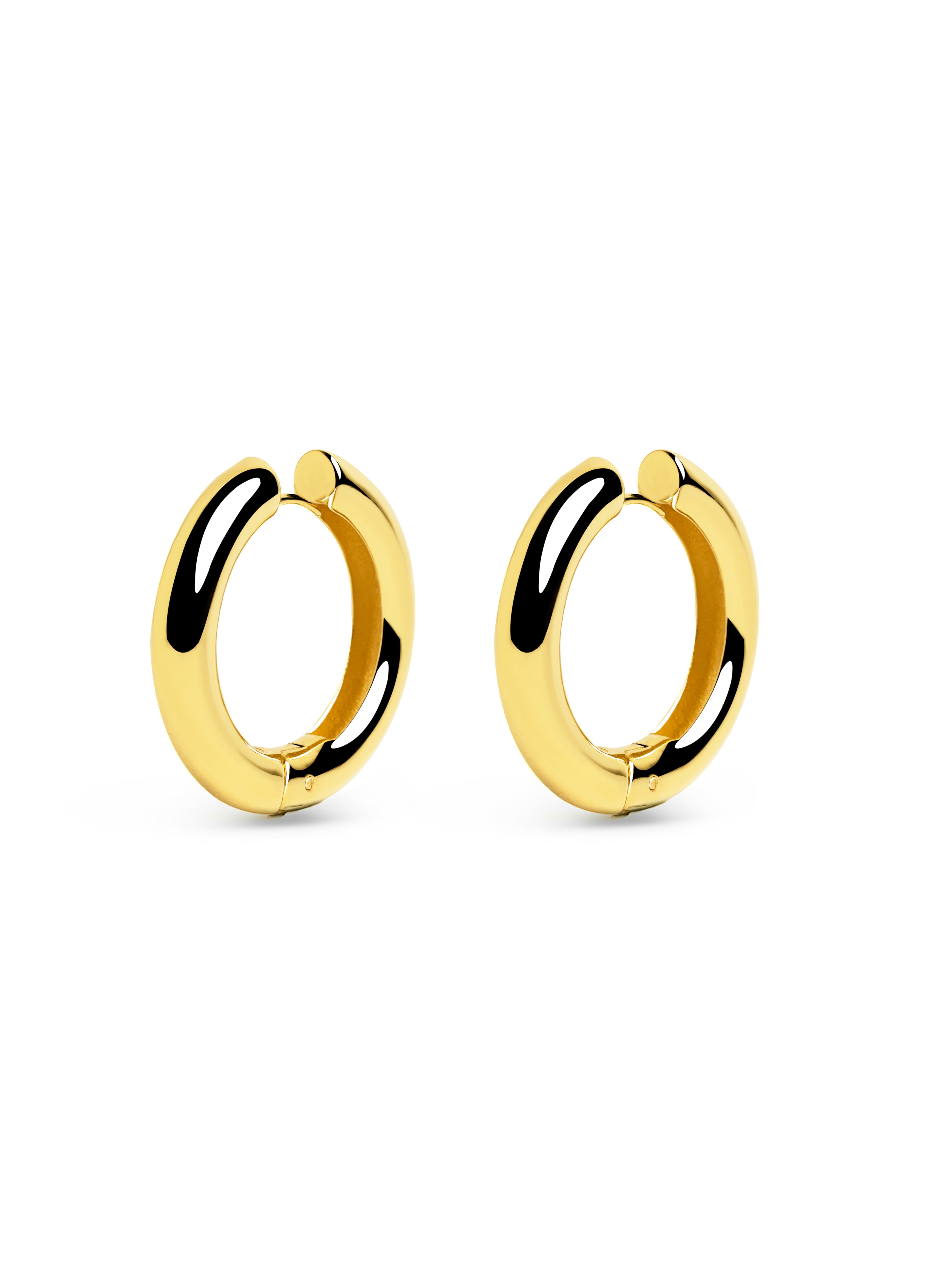 Xl gold hot sale hoop earrings