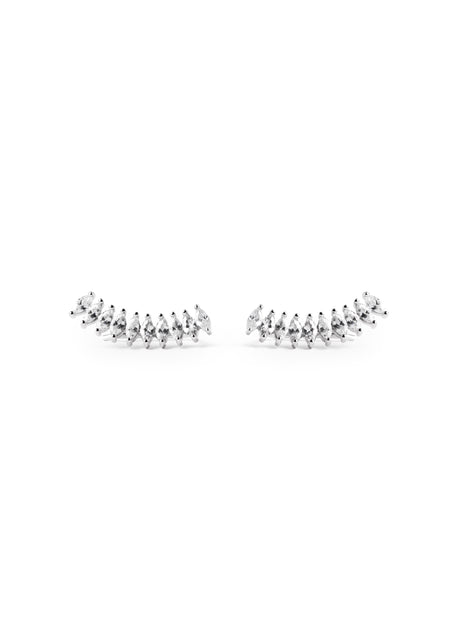Pendientes Deca Marquise Plata