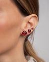Pendientes Drop XS Raspberry Oro