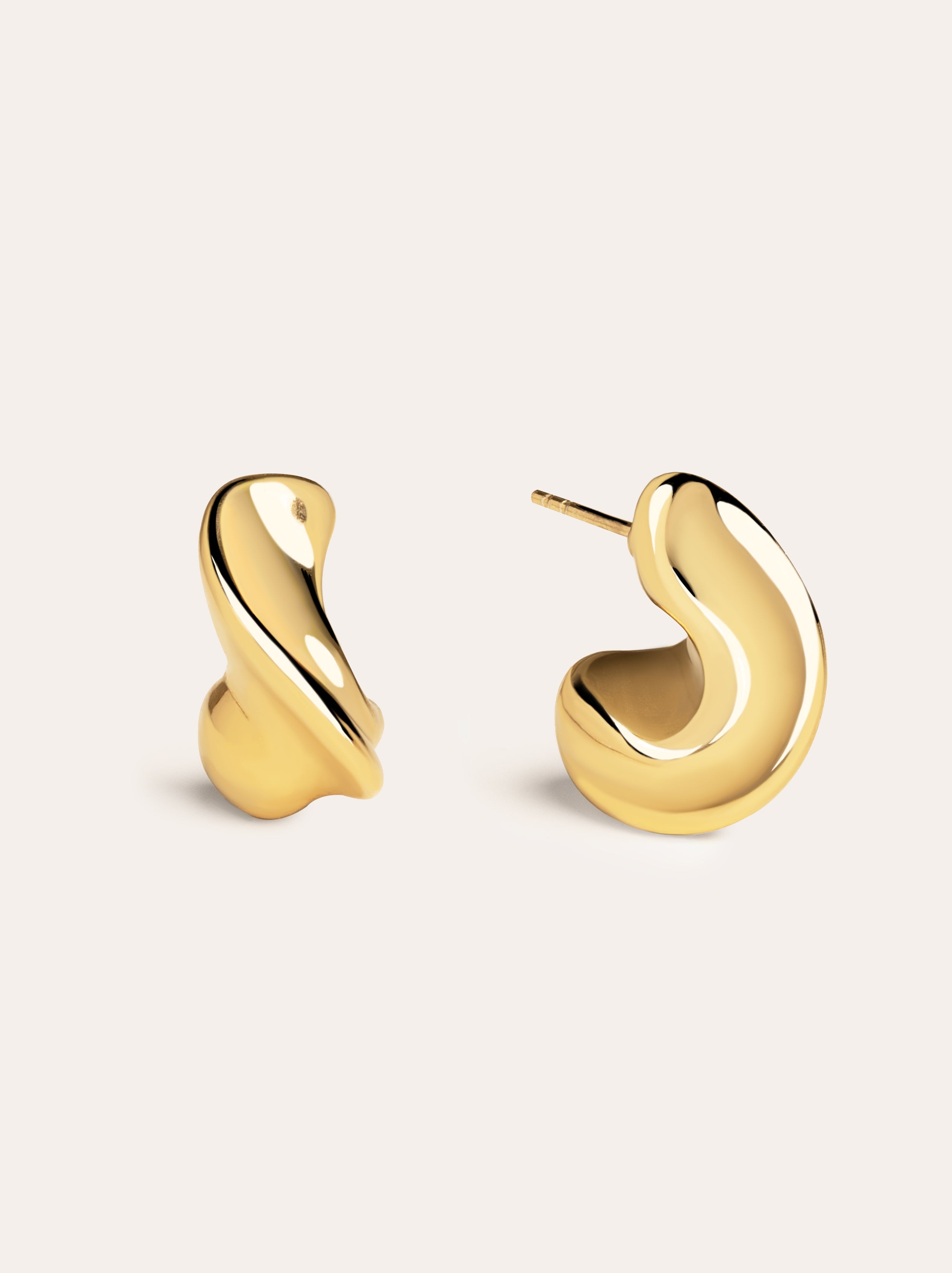 Hari Gold Earrings