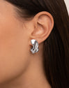 Hari Silver Earrings
