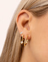 Pendientes Hindi Oro Puesta