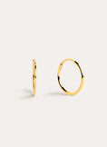 Maria S Gold Hoop Earrings