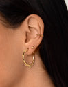 Pendientes Maia M Oro Puesta