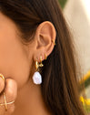 Pendientes Ojo de Horus Oro Puesta