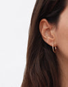 Pendientes Pebbles Oro Rosa - singularu