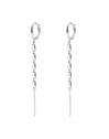 Pendientes Sia Stick Plata