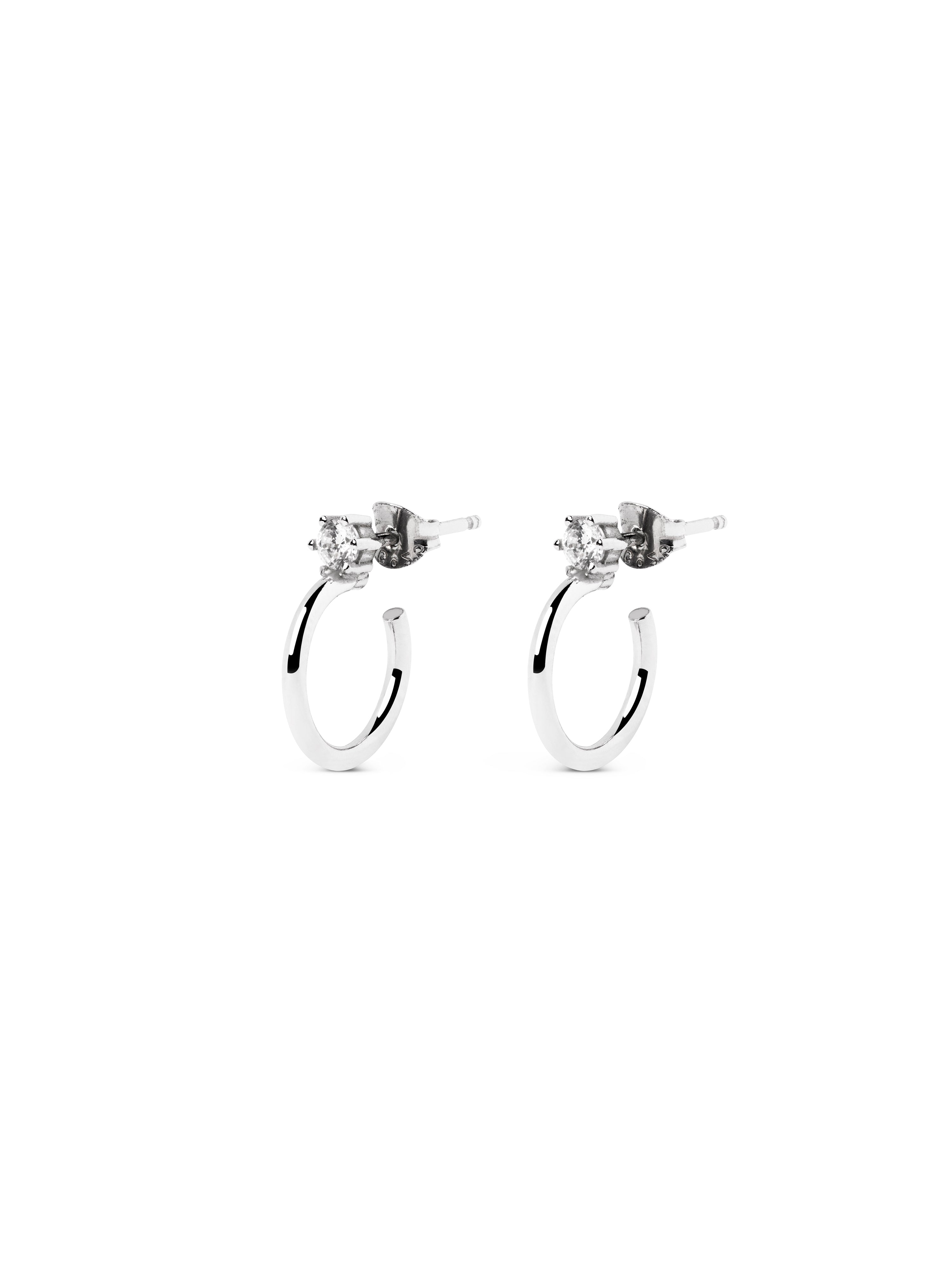 Pendientes Aro Spark S Plata