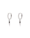 Pendientes Tusk Spark Plata