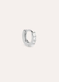 Cleo S Silver Hoop Single Earring