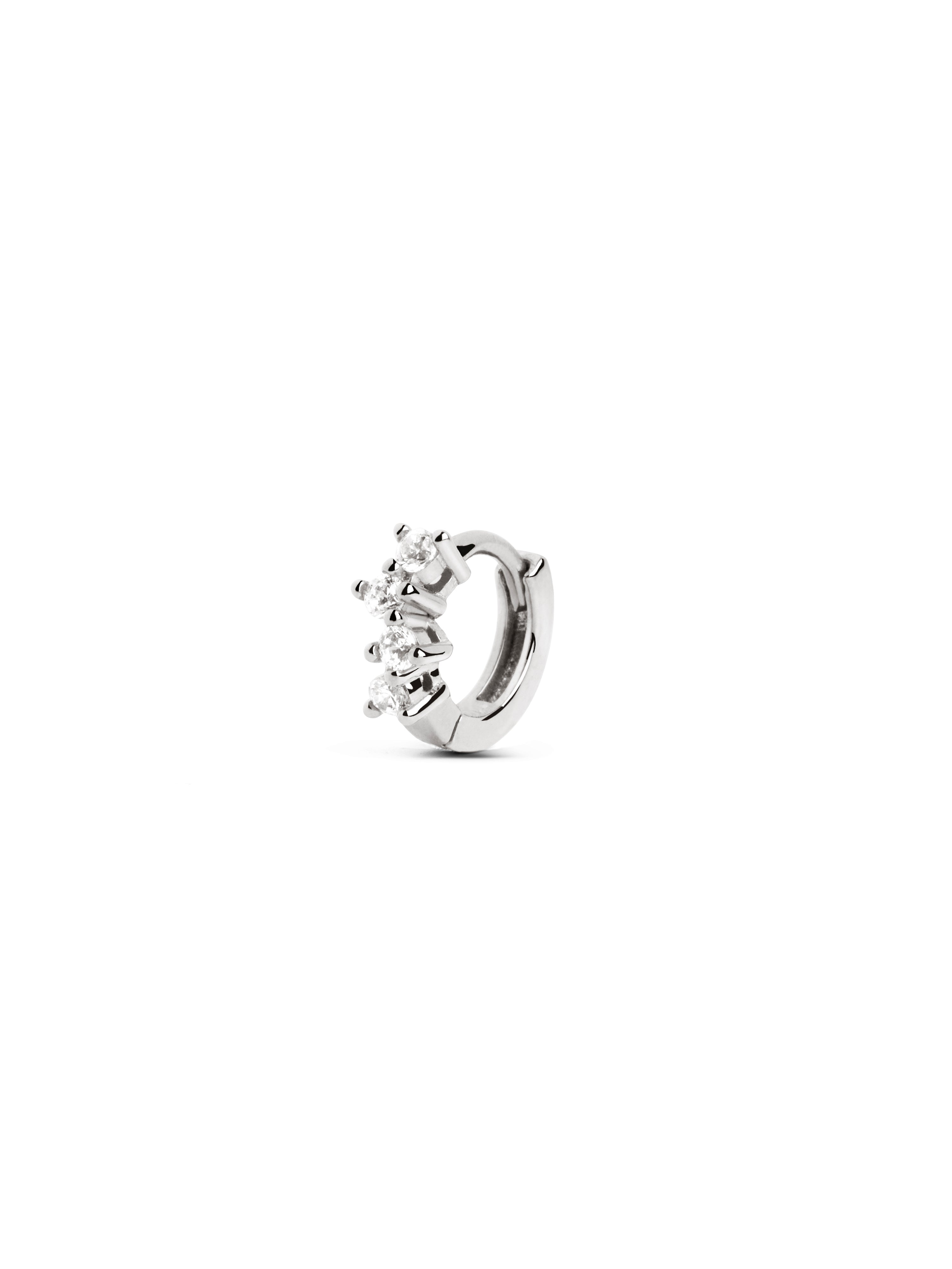 Pendientes Suelto Nina Plata