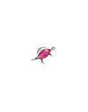 Pendiente Suelto Dino Spinosaurus Raspberry Plata