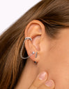 Zoe Silver Single Earring