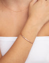  Cane Rose Gold Bangle 