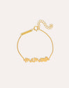 Mama Heart Gold Bracelet