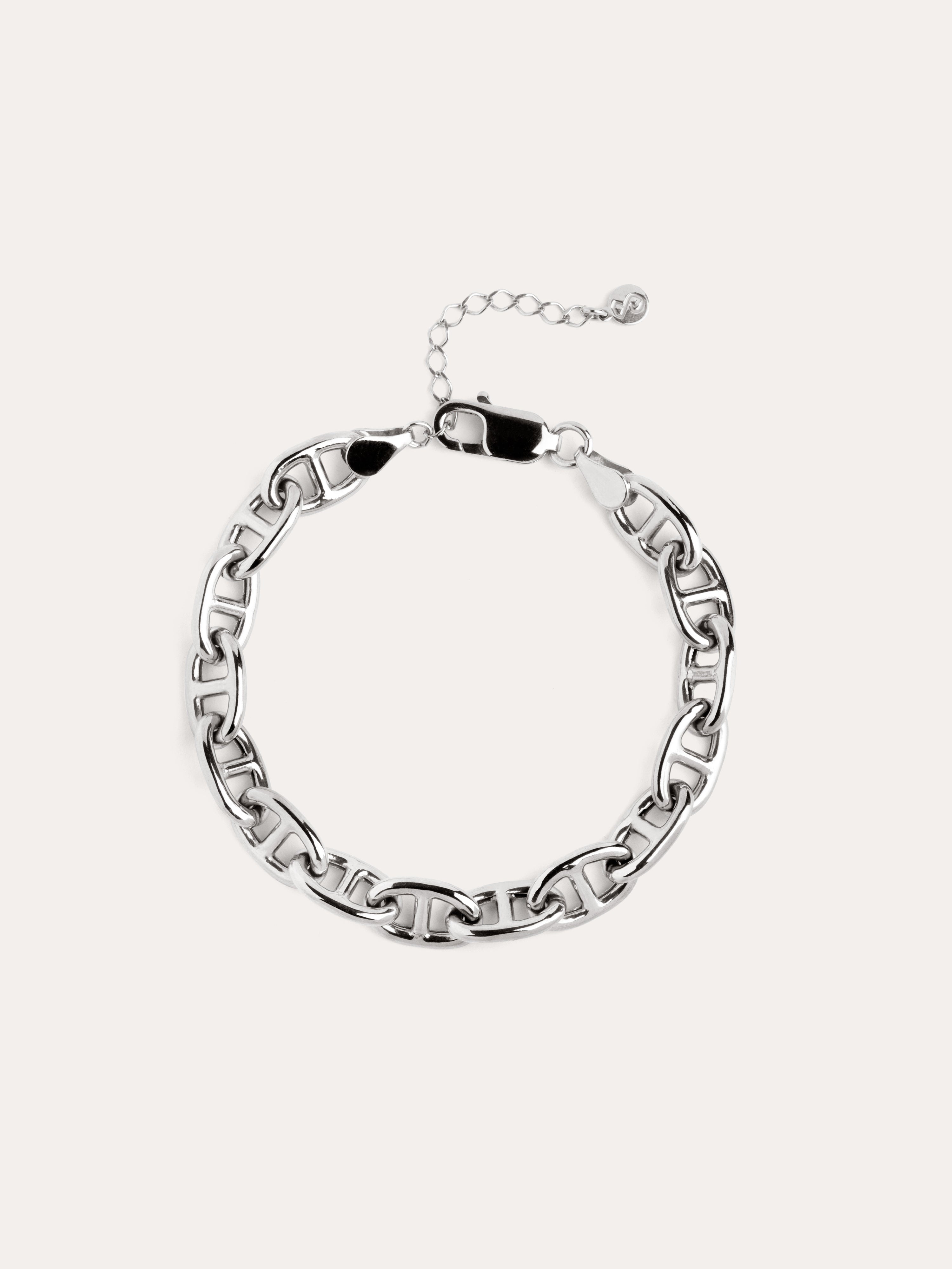 Maillon Sailor Silver Bracelet