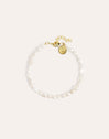Pearls Sizes Gold Bracelet